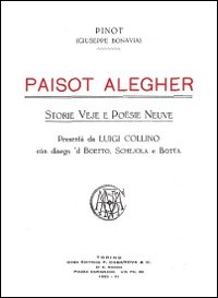 Paisot alegher. Storie veje poesie neuve