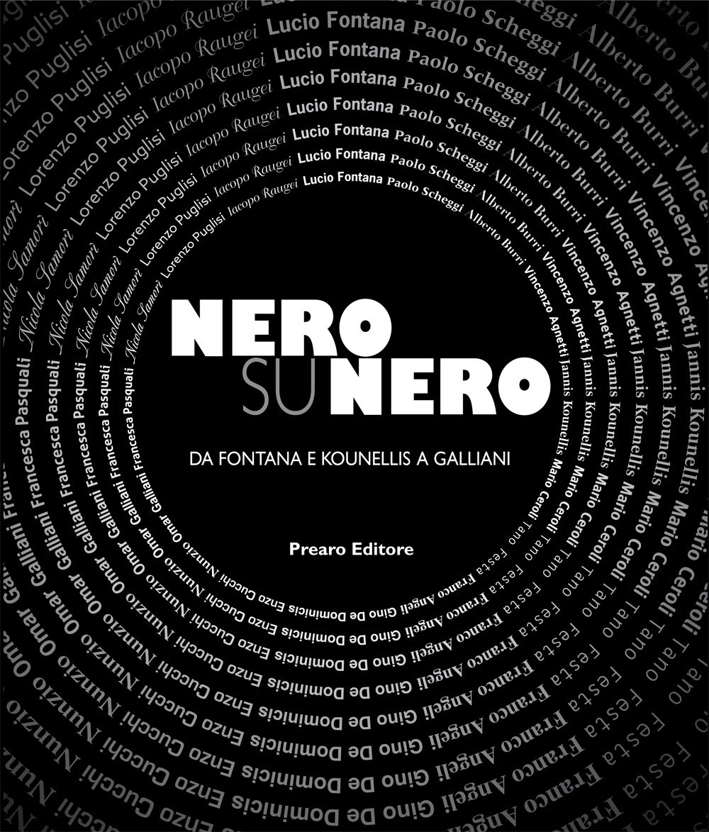 Nero su Nero. Da Fontana e Kounellis a Galliani