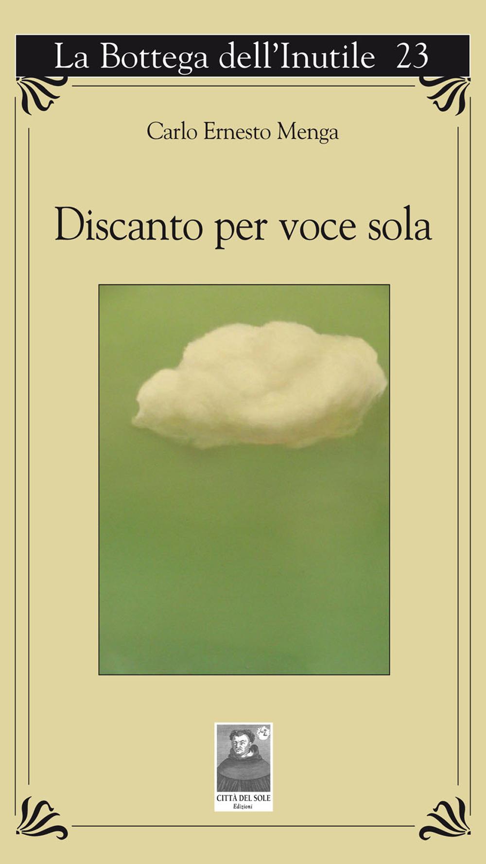 Discanto per voce sola