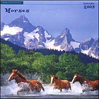 Horses. Calendario 2003