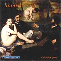 Impressionisti. Calendario 2003 spirale
