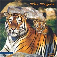 The tigers. Calendario 2003