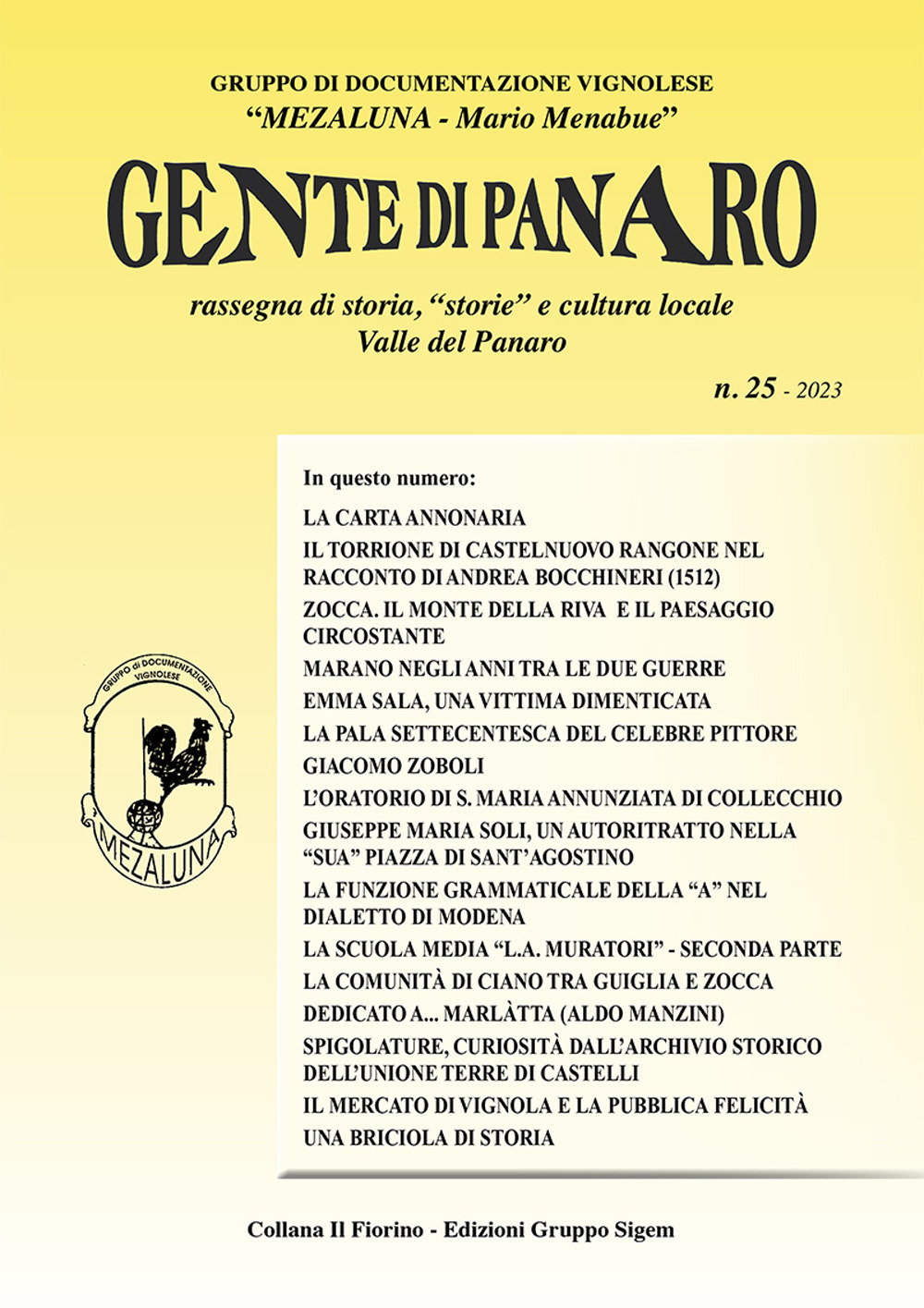 Gente di Panaro. Vol. 25