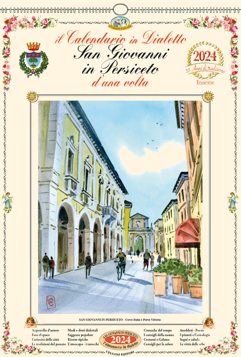 Il calendario in dialetto. San Giovanni in Persiceto d’una volta 2024