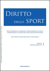 Diritto dello sport. Vol. 1
