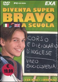 Diventa super bravo a scuola: Visual dictionary-Io amo l'inglese-Docta. Video enciclopedia 2006. 1 DVD-ROM. 2 CD-ROM