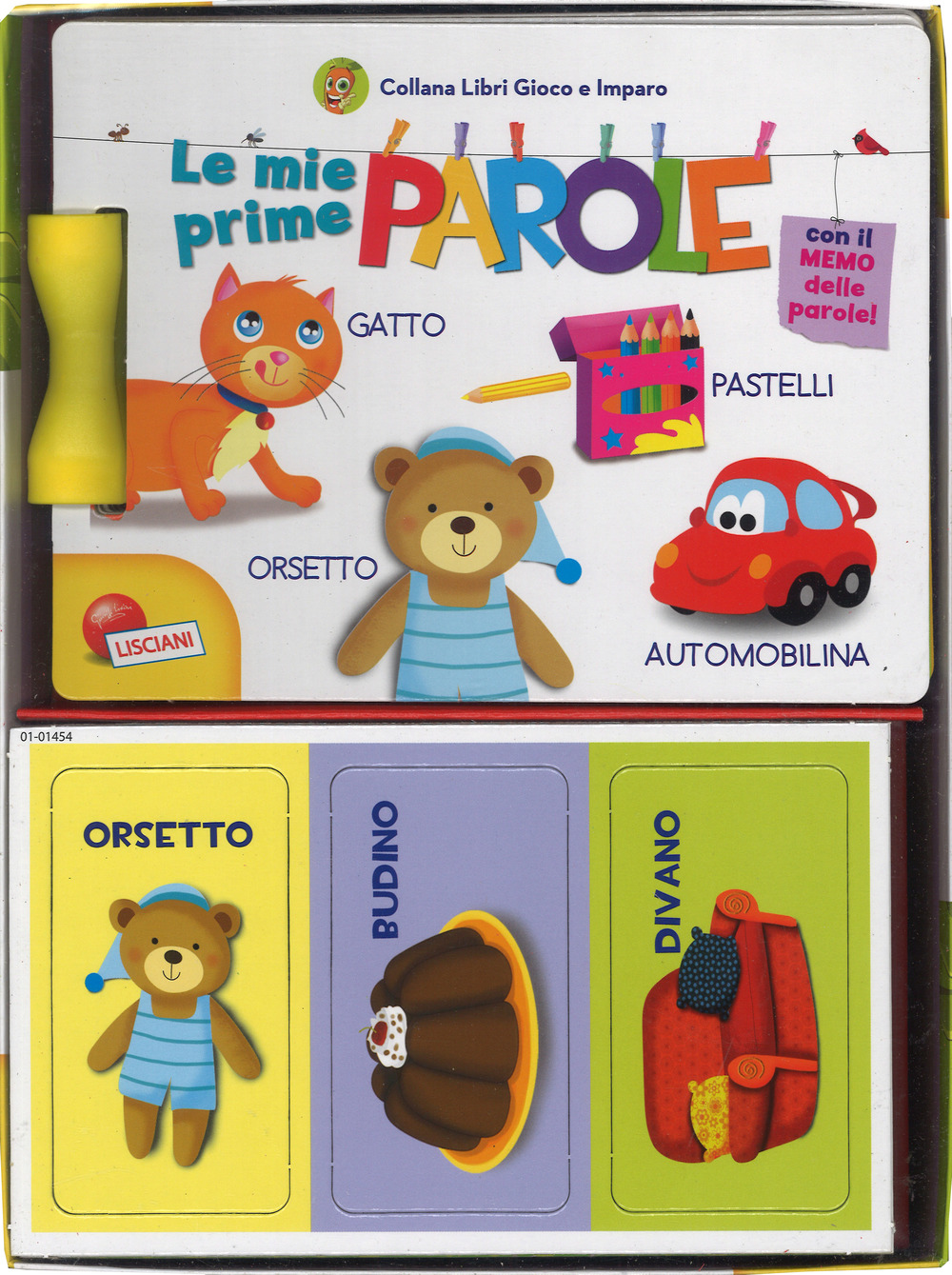 Le mie prime parole. Carotina. Libri gioco e imparo