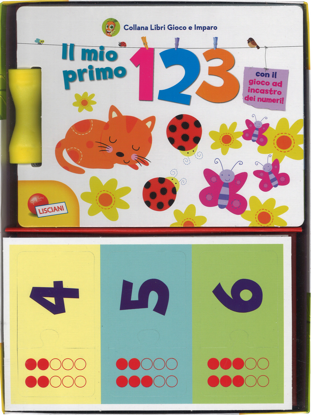 Il mio primo 123. Carotina. Libri gioco e imparo