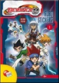 Beyblade albo stikers. Con adesivi
