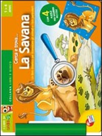 La savana. Cerca e trova..