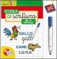 Libro scuola di scrittura nella fattoria