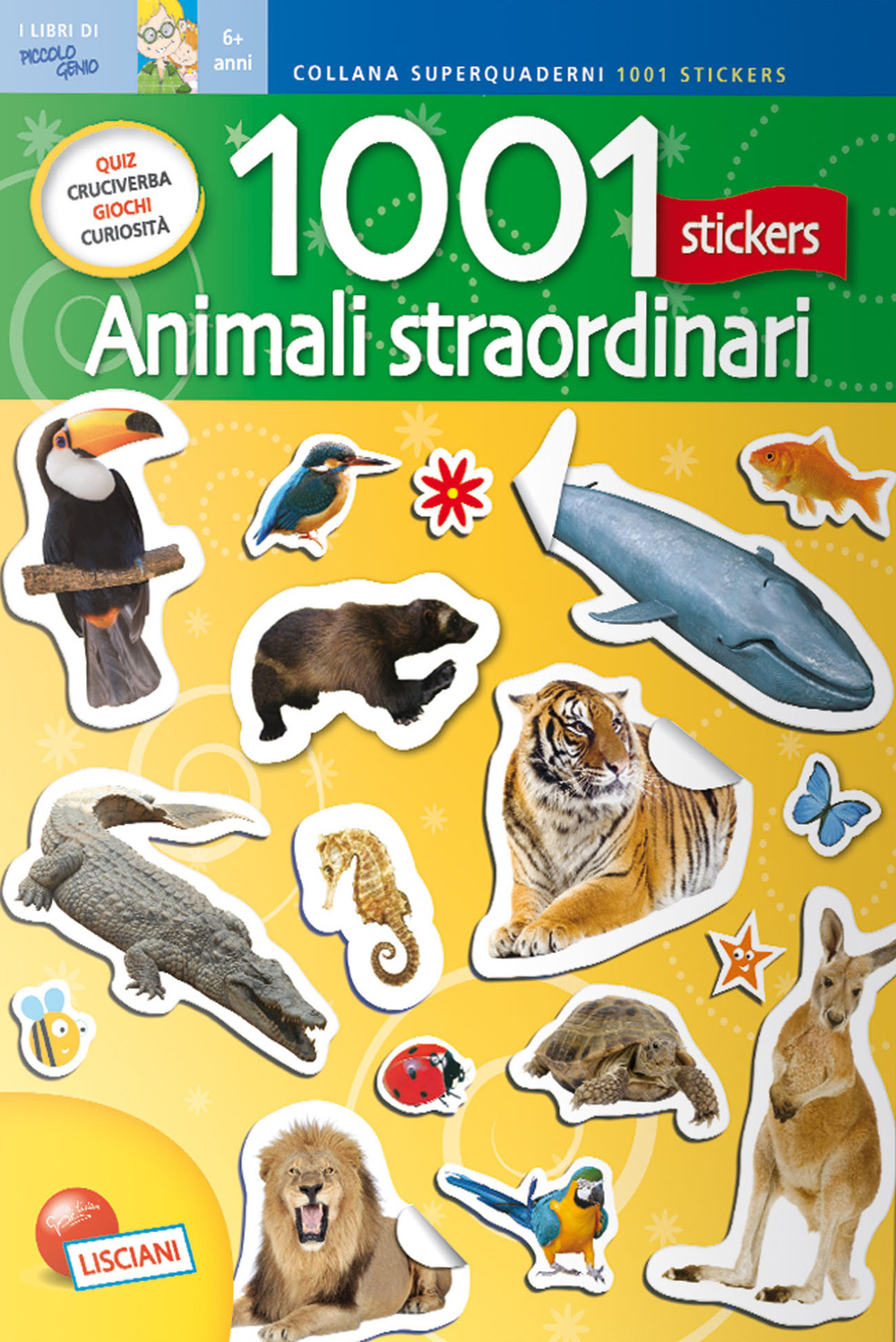 1001 stickers. Animali straordinari