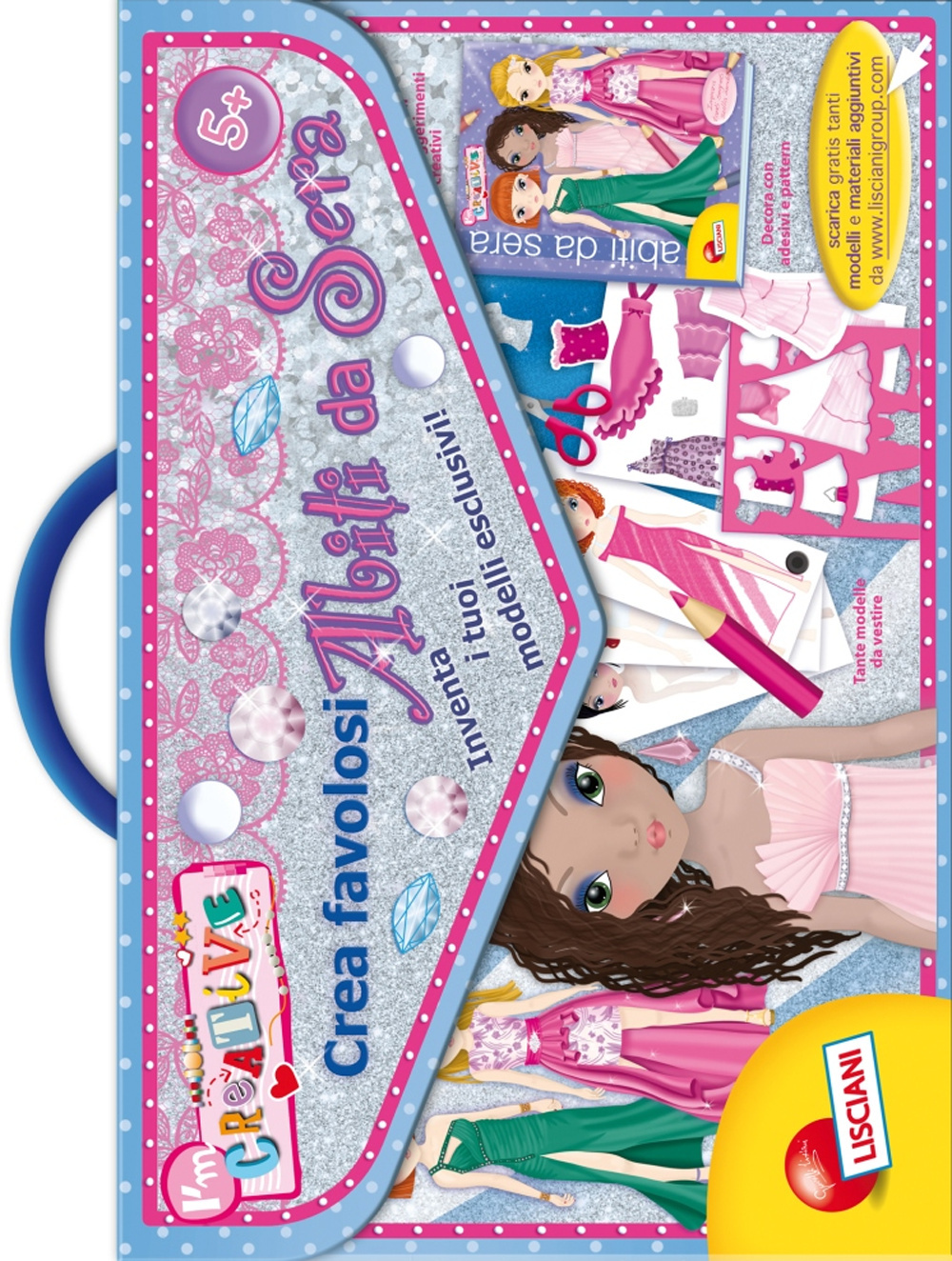 Crea favolosi abiti da sera. I'm creative