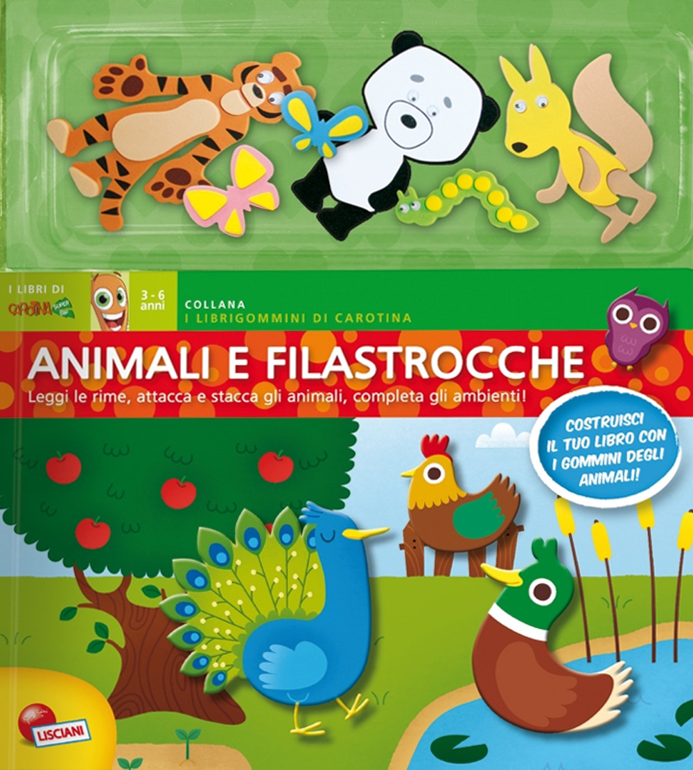 Animali e filastrocche. Con adesivi