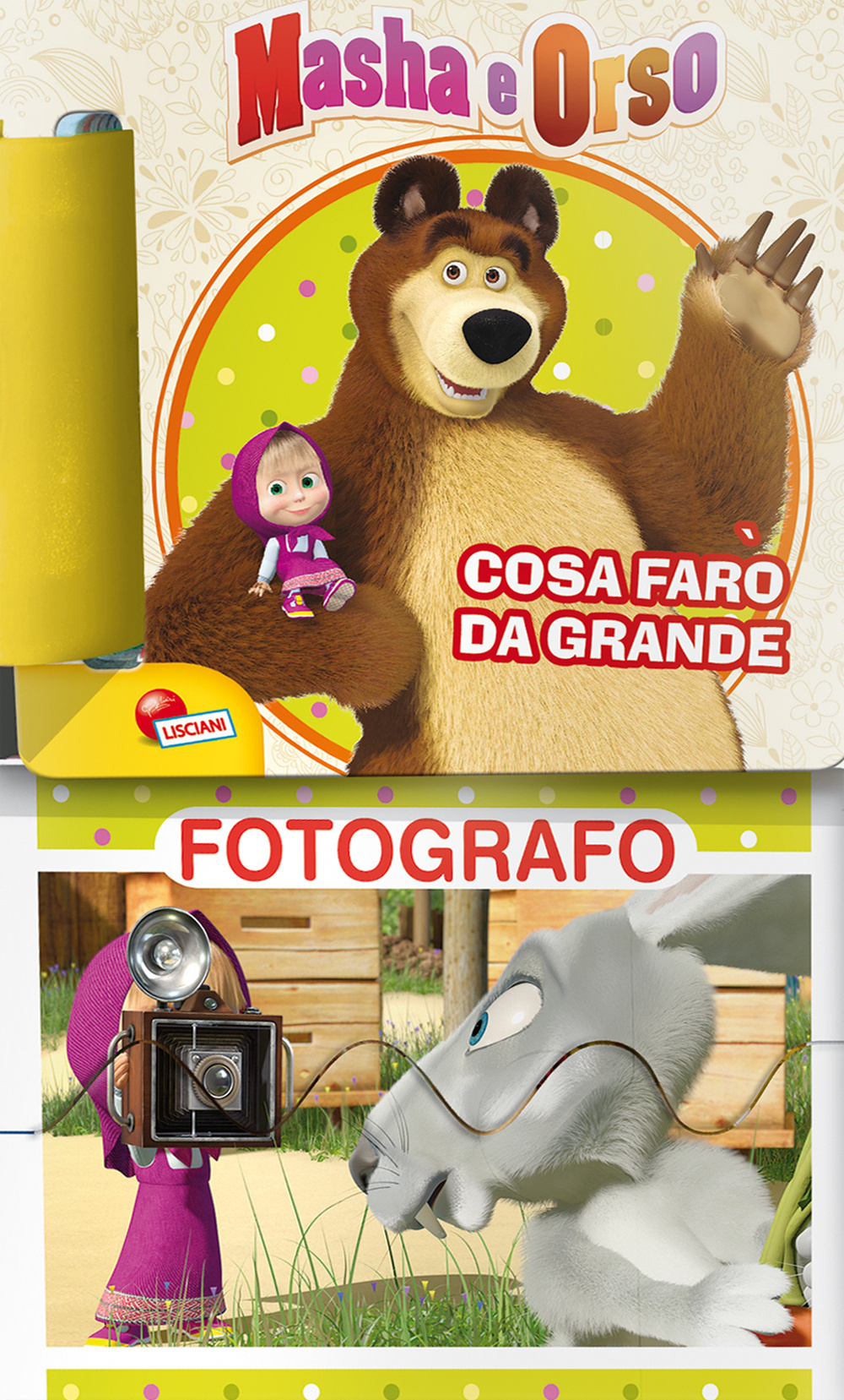 Masha e Orso. Cosa farò da grande. Con adesivi e 8 mini puzzle