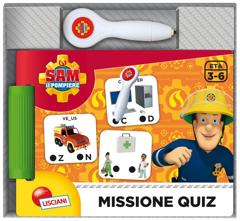 Sam il pompiere. Libro quiz con penna elettronica
