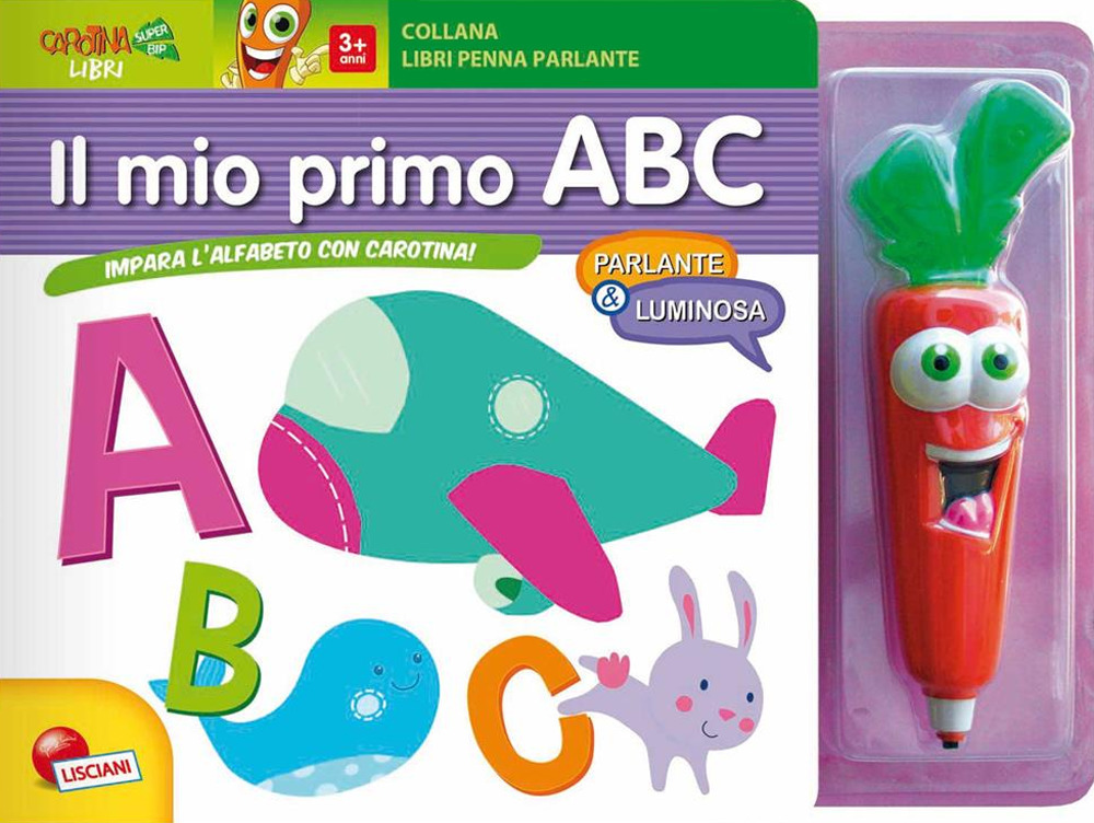 Il mio primo ABC. Impara l'alfabeto con Carotina!