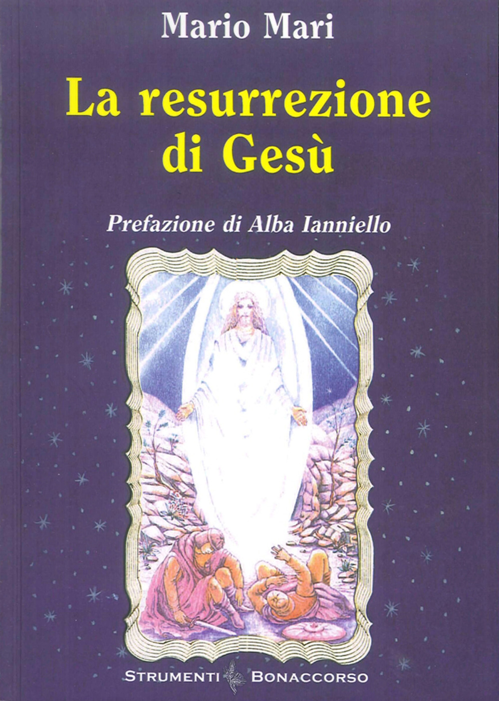 La resurrezione del corpo glorioso di Gesù. Primo collage di un cristiano