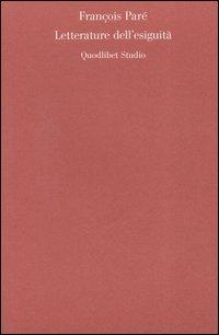 Letterature dell'esiguità