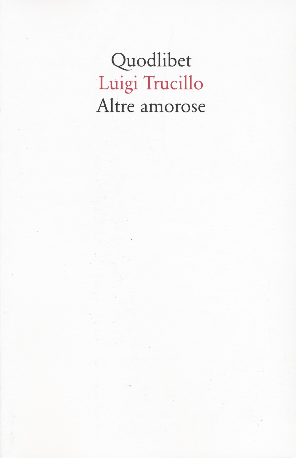 Altre amorose