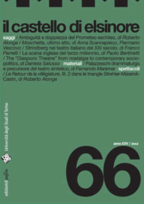 Il castello di Elsinore. Vol. 66