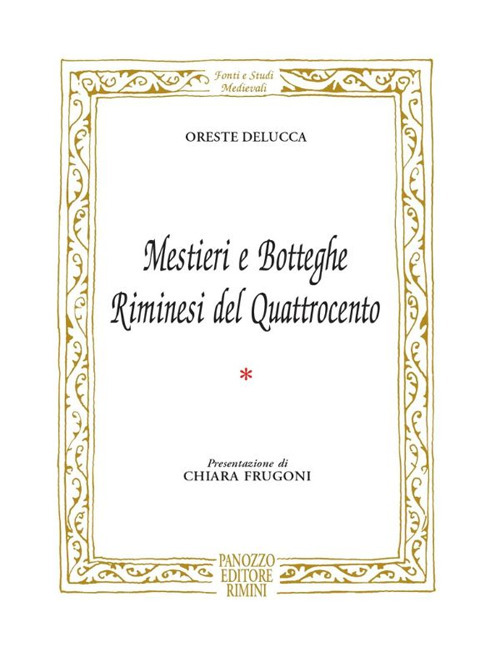 Mestieri e botteghe riminesi del Quattrocento