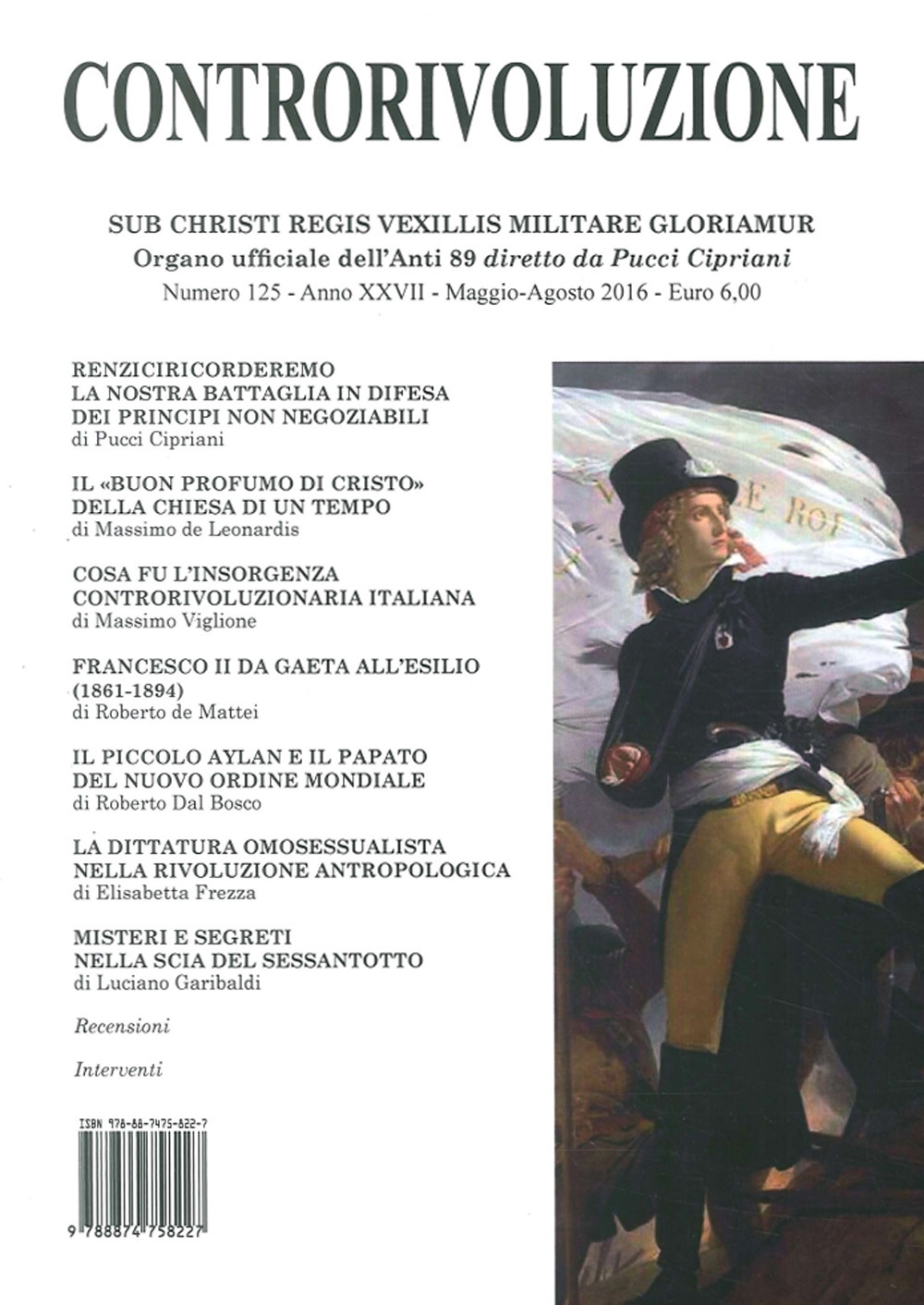 Controrivoluzione. Vol. 125