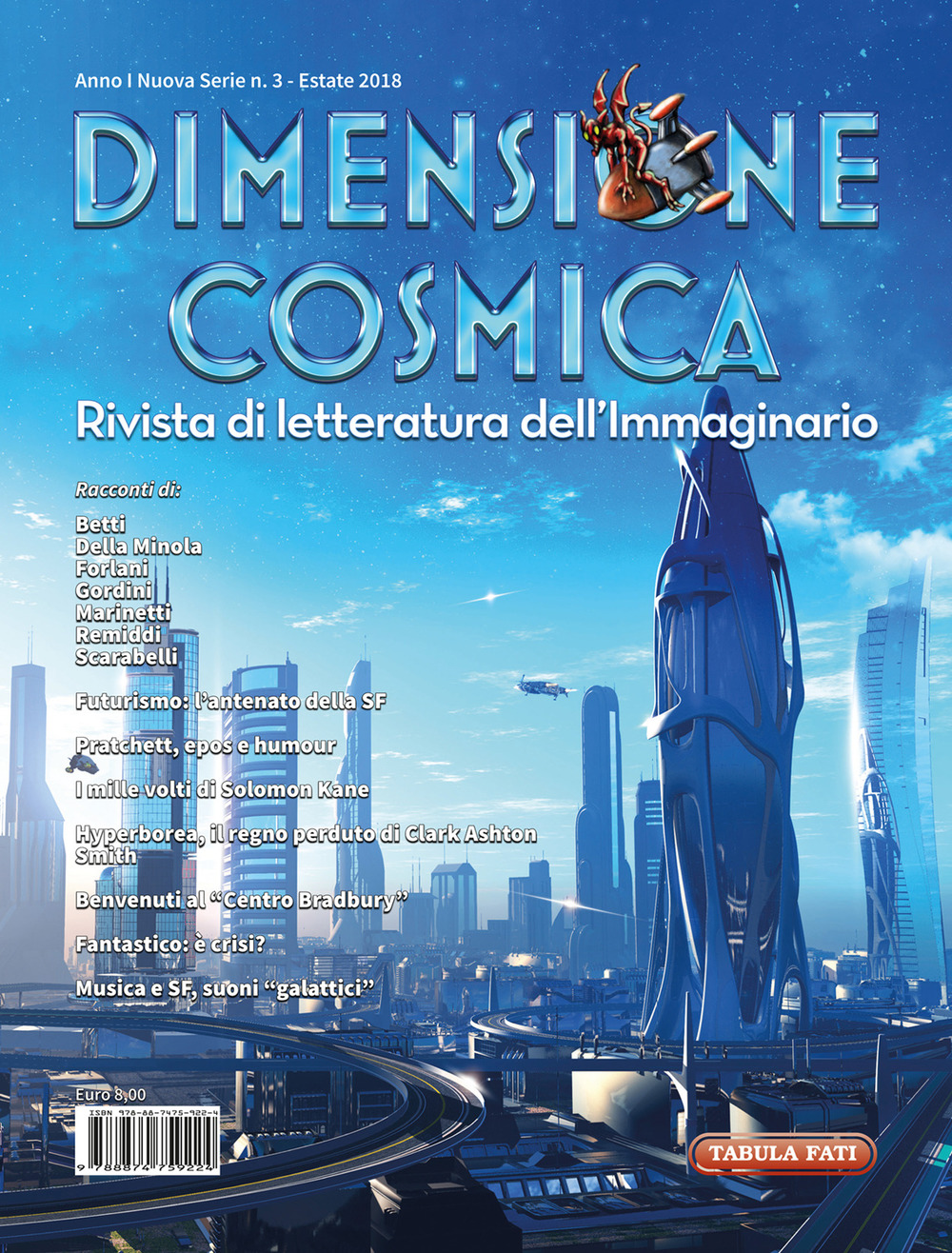 Dimensione cosmica. Rivista di letteratura dell'immaginario. Vol. 3: Estate