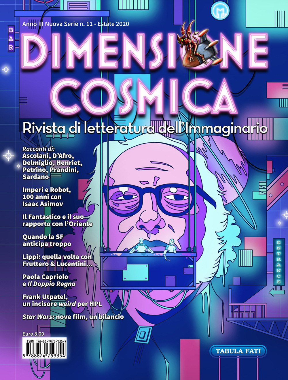 Dimensione cosmica. Rivista di letteratura dell'immaginario. Vol. 11: Estate