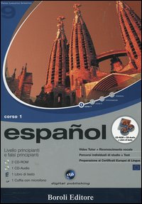Español. Livello principianti e falsi principianti. Corso 1. CD Audio e 2 CD-ROM