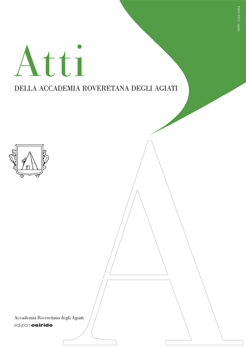 Atti della Accademia roveretana degli Agiati ser. IX, vol. II, B