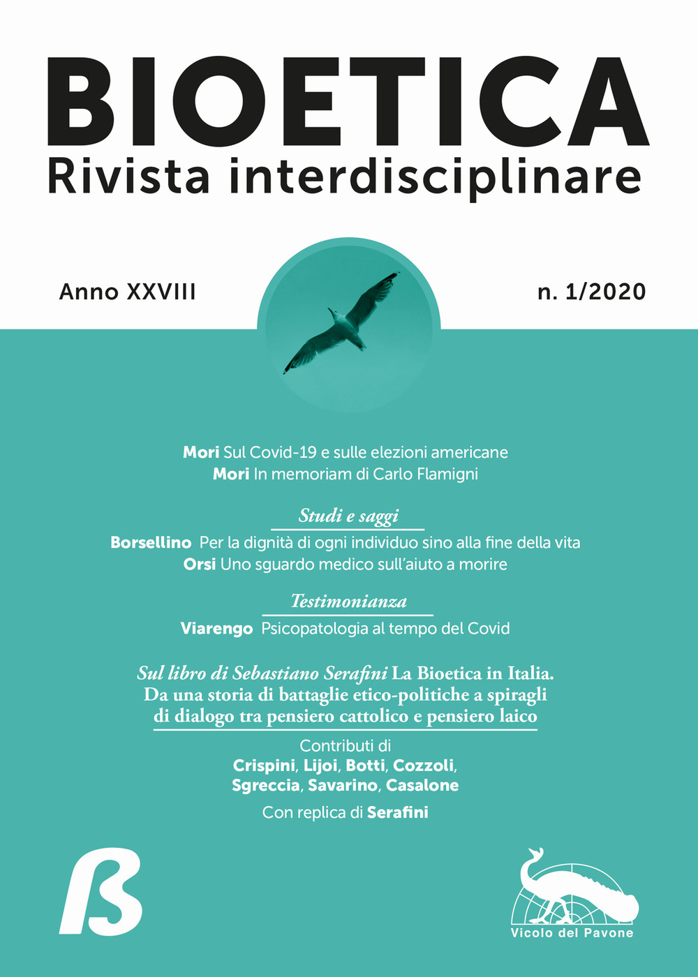 Bioetica. Rivista interdisciplinare. Vol. 1