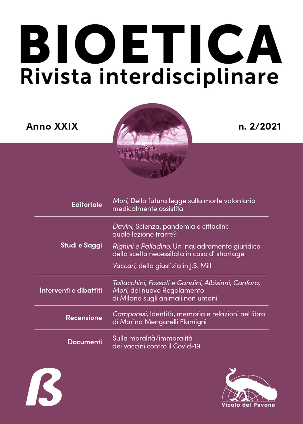 Bioetica. Rivista interdisciplinare. Vol. 2