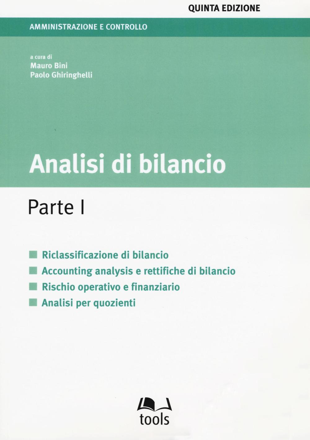 Analisi di bilancio. Vol. 1