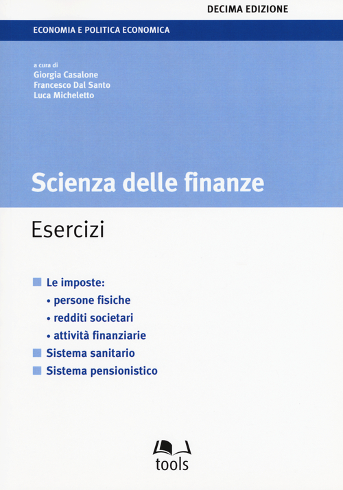 Scienza delle finanze. Esercizi