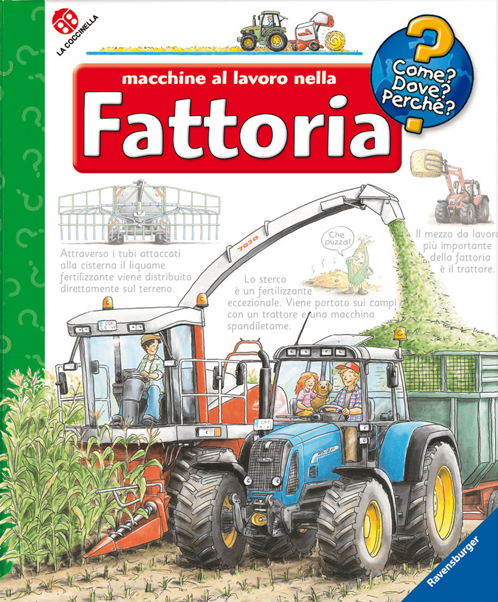 Macchine al lavoro nella fattoria