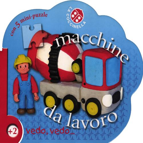 Macchine da lavoro. Libro puzzle