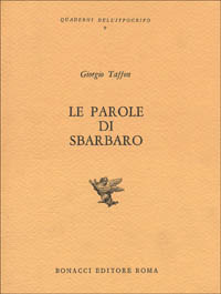 Le parole di Sbarbaro