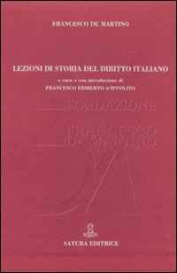 Lezioni di storia del diritto italiano