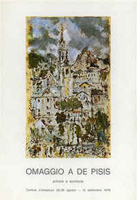 Omaggio a De Pisis pittore e scrittore. Catalogo della mostra (Cortina d'Ampezzo, 29 agosto-14 settembre, 1976)