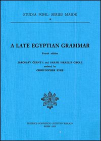 A Late egyptian grammar