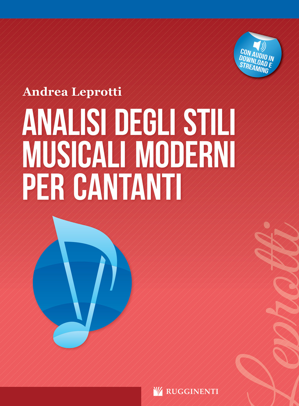 Analisi degli stili musicali moderni per cantanti. Metodo
