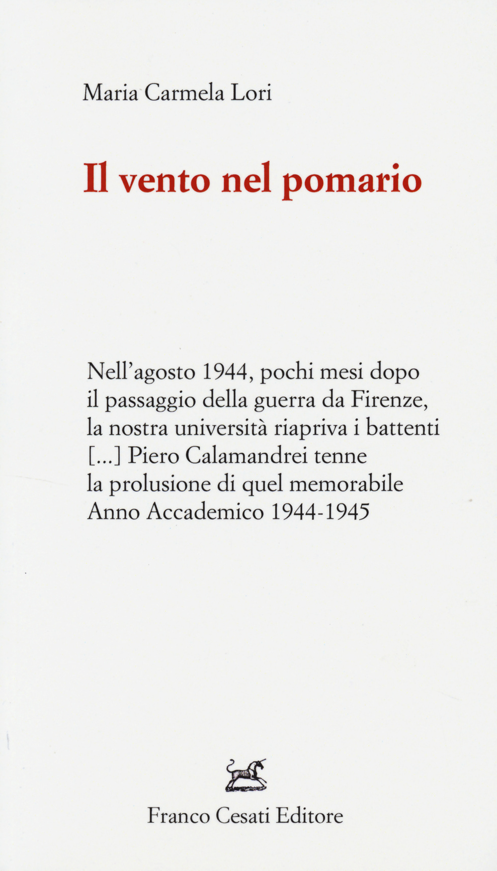 Il vento nel pomario