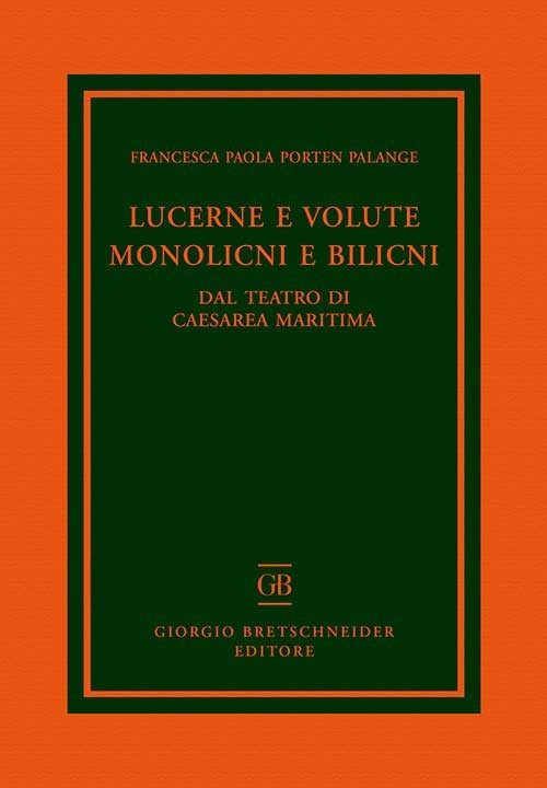 Lucerne e volute, monolicni e bilicni. Dal teatro di Caesarea Maritima