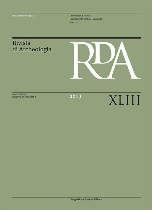 Rivista dell'Istituto nazionale di Archeologia e storia dell'arte. Vol. 43