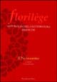 Florilege. Antologia della letteratura francese. Il Novecento