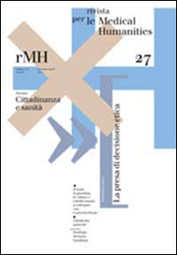 Rivista per le medical humanities. Vol. 27: Cittadinanza e sanità