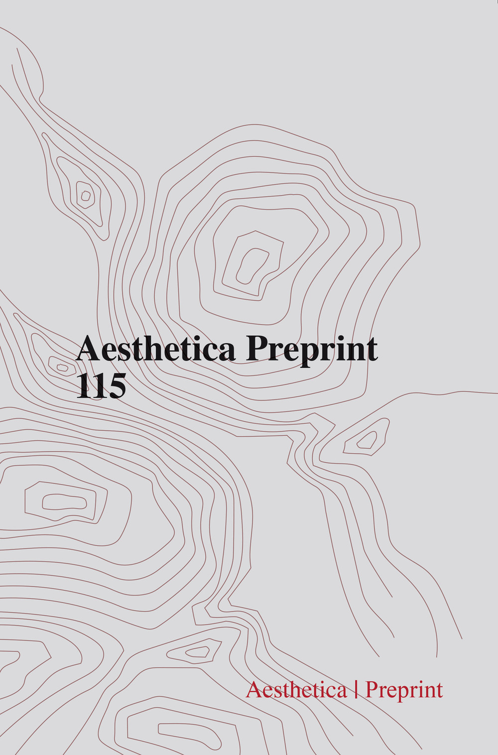 Aesthetica preprint. Vol. 115