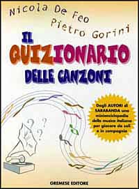 Il quizionario delle canzoni