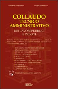 Collaudo tecnico amministrativo dei lavori pubblici e privati